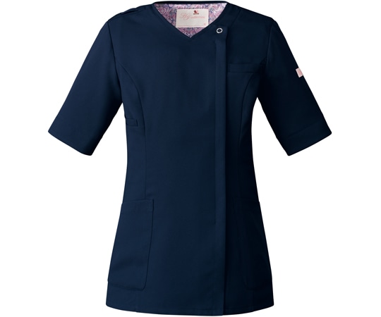 フォーク レディスジップスクラブR ダークネイビー 3L HI708-17 1枚（ご注文単位1枚）【直送品】