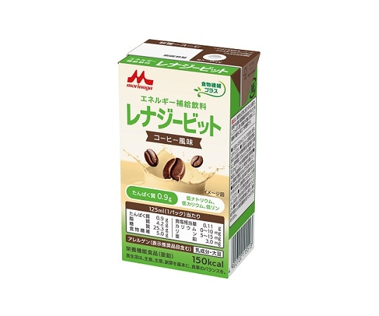森永乳業クリニコ エネルギー補給飲料 レナジーbit（コーヒー風味）1箱（24パック入） 650036 1箱（ご注文単位1箱）【直送品】
