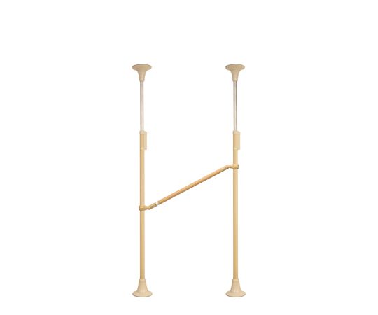 DIPPERホクメイ ベスポジBPZ 丸ベース ショート H型 伸縮 曲げ900-1200 セット BPZ-H2600-21 1個（ご注文単位1個）【直送品】