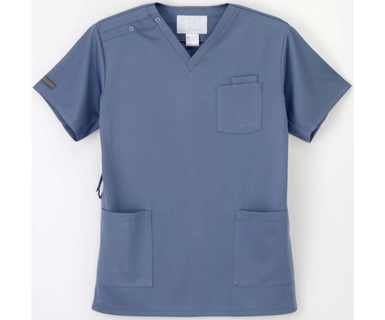 ナガイレーベン 男女兼用スクラブ ブルー LL RF-5502 1枚（ご注文単位1枚）【直送品】