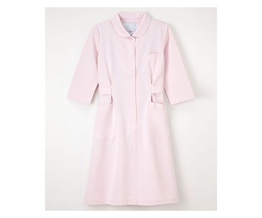 ナガイレーベン ワンピース7分袖 ピンク EL HO1916 1枚（ご注文単位1枚）【直送品】