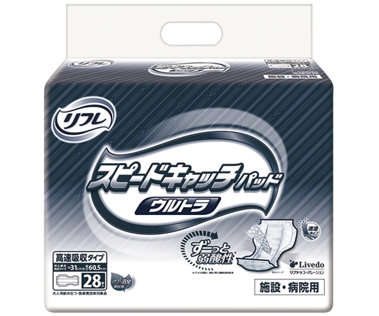 リブドゥコーポレーション リフレ スピードキャッチパッド ウルトラ 28枚×4袋入 18398 1ケース（ご注文単位1ケース）【直送品】