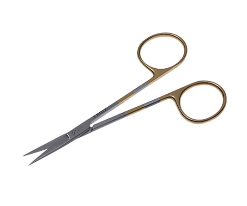 日本フリッツメディコ T/Cエクセル・アイリス剪刀 11.5cm 直 B250-11XE 1個（ご注文単位1個）【直送品】