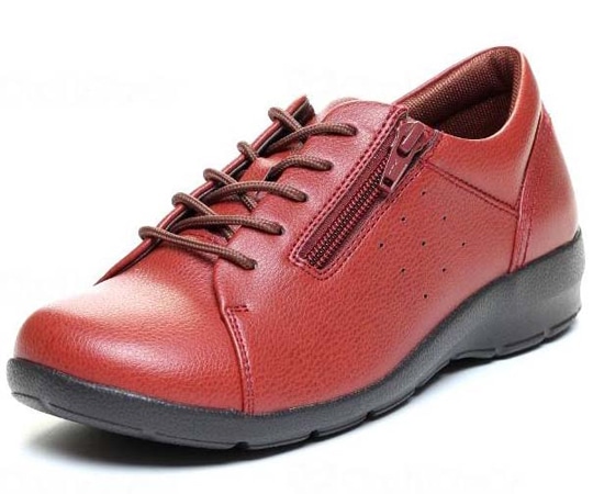 ムーンスター EVE 313 レッド 22.5cm EVE313 1足（ご注文単位1足）【直送品】