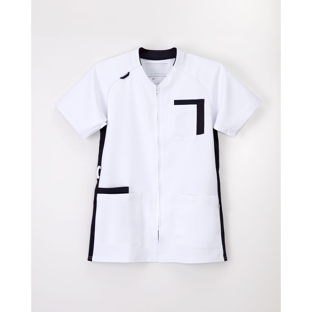 ナガイレーベン 男女兼用スクラブ Tネイビー M CFS-5427 1枚(ご注文単位1枚)【直送品】