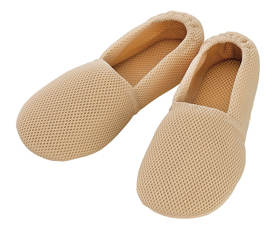 徳武産業 エスパドメッシュ 片足 右のみ ベージュ LL 2004 1個(ご注文単位1個)【直送品】