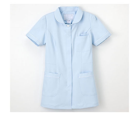 ナガイレーベン 女子上衣 ブルー S FT4412 1枚(ご注文単位1枚)【直送品】