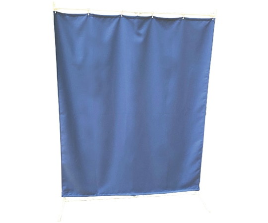 マシュール 簡易衝立 ブルー MYTT-180B 1セット(ご注文単位1セット)【直送品】