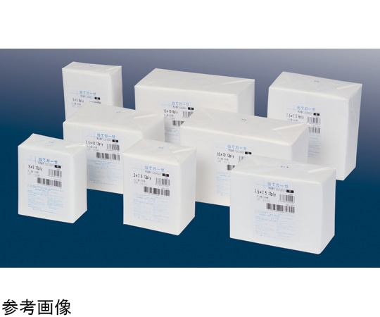 エフスリィー Y字トリーゼ（Yカットガーゼ）7.5×7.5cm 12PLY 1ケース（100枚×20包入）  1ケース（ご注文単位1ケース）【直送品】