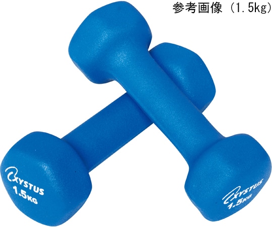 トーエイライト ラバーコートダンベル 3 1組（2個入） H9065 1組（ご注文単位1組）【直送品】