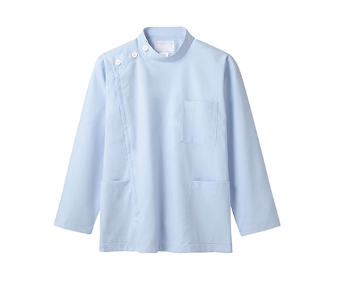 住商モンブラン ケーシー メンズ 長袖 サックス 72-955 3L 1枚（ご注文単位1枚）【直送品】