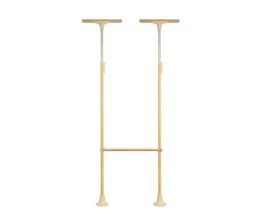 DIPPERホクメイ ベスポジBPZ Tベース ロング H型 伸縮 固定900-1200 セット BPZ-H2500-71 1個（ご注文単位1個）【直送品】