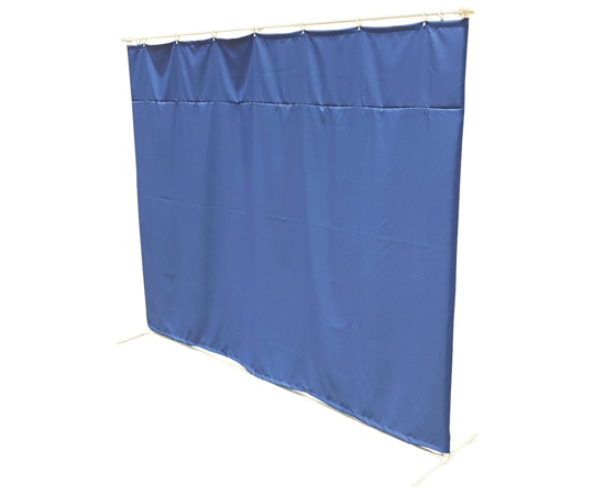 マシュール 連結衝立 210幅 ブルー MYRT180-210B 1セット(ご注文単位1セット)【直送品】