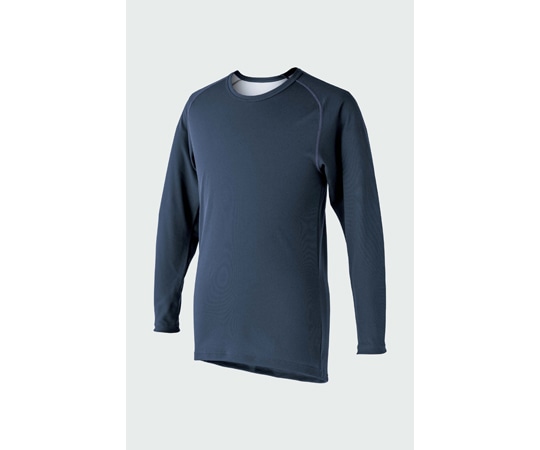 帝健 COOLSYSTEMR冷感インナー長袖シャツ Lサイズ CTST62BG(L) 1枚(ご注文単位1枚)【直送品】