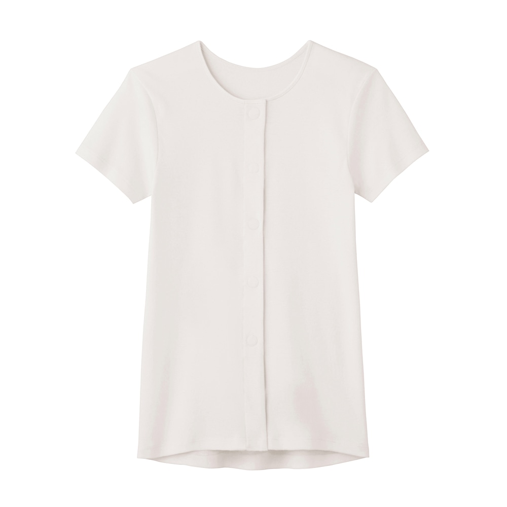 グンゼ（肌着） 婦人3分袖ワンタッチインナー ホワイト LL HW0438 1枚（ご注文単位1枚）【直送品】