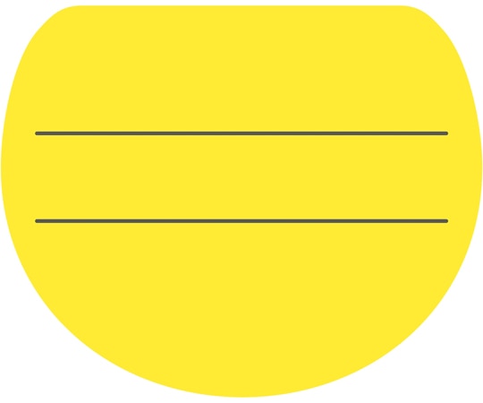 金鵄製作所 用法ラベル E-1 黄 100枚入 40090-000 1袋（ご注文単位1袋）【直送品】