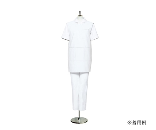 住商モンブラン 予防衣 ノースリーブ 白 74-221 フリー 1枚(ご注文単位1枚)【直送品】