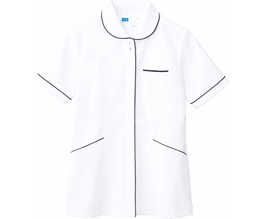 WHISEL（自重堂） チュニック ホワイトネービー L WH12001 1枚（ご注文単位1枚）【直送品】