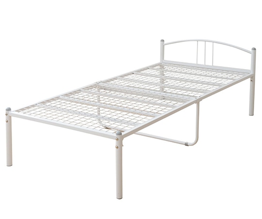 山善（YAMAZEN） パイプベッド シングル オフホワイト NSK-95195（OWH）M 1台（ご注文単位1台）【直送品】
