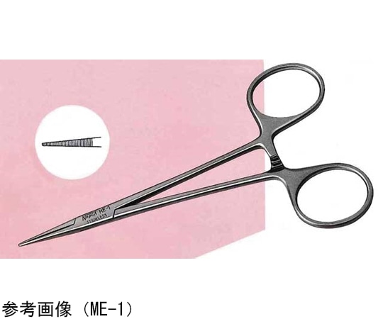 Leprex マイクロ鉗子 直型 120mm LME-1 1個（ご注文単位1個）【直送品】