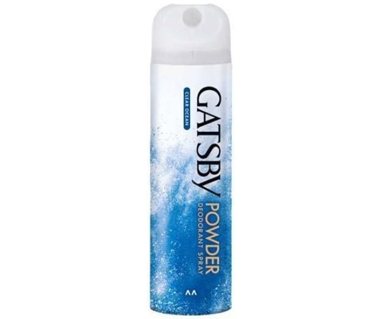 マンダム ギャツビー パウダーデオドラントスプレー クリアオーシャン 130g 1個(ご注文単位1個)【直送品】