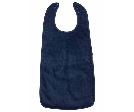 Mum 2 Mum 食事エプロン ネイビー ロング M2M-SSONAV 1枚（ご注文単位1枚）【直送品】