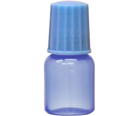 金鵄製作所 プロ点眼 5mL 青短型 青フタ 100個入 D0110-010BL 1袋（ご注文単位1袋）【直送品】