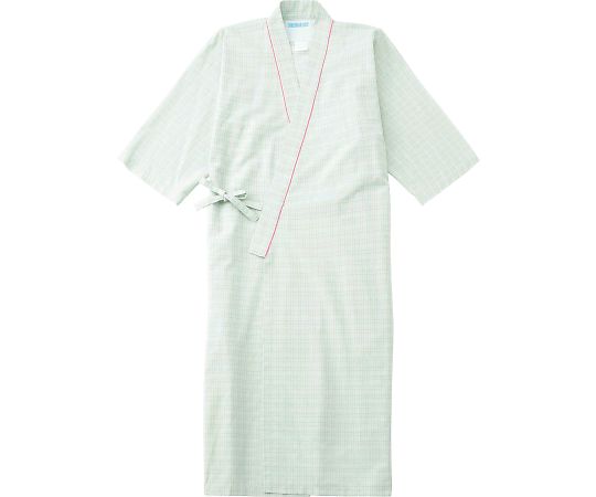 KAZEN 患者衣（ガウン型） グリーン M 289-22 M 1枚（ご注文単位1枚）【直送品】