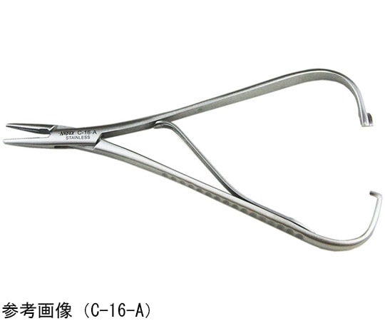 NAPOX マッチュー持針器 200mm C-16-A-200 1個(ご注文単位1個)【直送品】