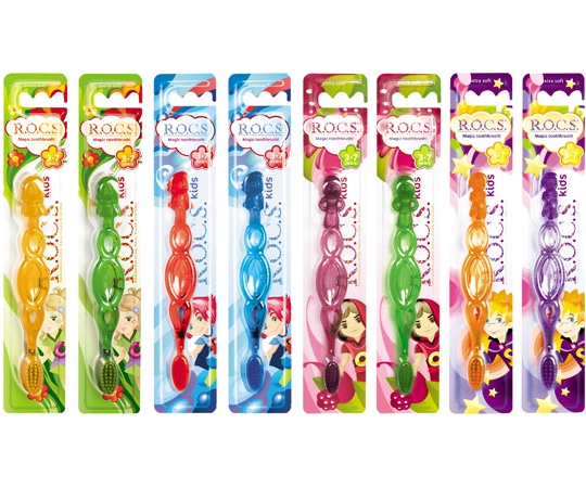 アズワン ロックス ハブラシ キッズ 03-04-024 1本（ご注文単位1本）【直送品】