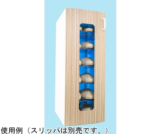 東邦歯科産業 UVクリーン キュート6足 光触媒仕様 右取手 木目調ドア ゼブラウッドライト  1台（ご注文単位1台）【直送品】