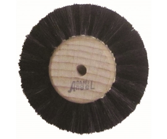 アズワン レーズ用ブラシ UFOレーズブラシ2列 豚毛(木軸)12個入 1個(ご注文単位1個)【直送品】