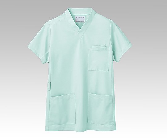 住商モンブラン スクラブ （男女兼用/右肩口スナップボタン） ミント/S 72-617 S 1枚（ご注文単位1枚）【直送品】