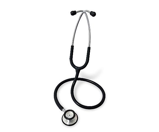 三恵 耳の痛みを軽減したカラダのサインを聴く聴診器 ブラック  1本（ご注文単位1本）【直送品】