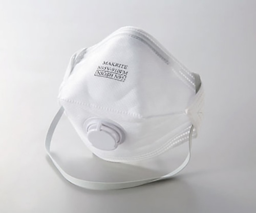 AITEX 二つ折りN-95マスク バルブ付(120枚入) AM-N95HV 1ケース(ご注文単位1ケース)【直送品】