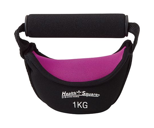 淡野製作所 ソフトケトルベル 1kg D-7265 1個（ご注文単位1個）【直送品】