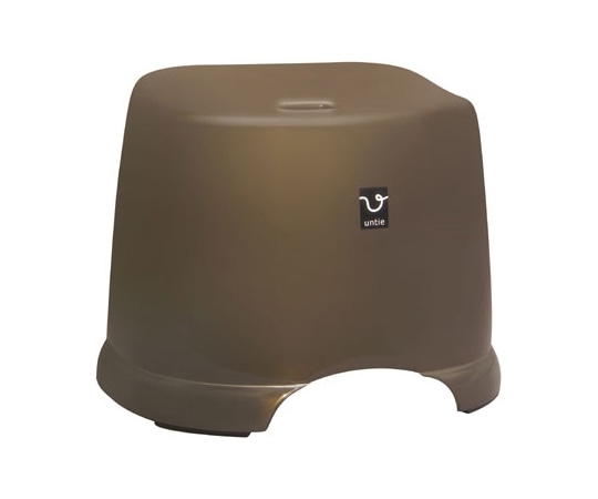 シンカテック アンティN 風呂椅子角HK ブラウン untBr 1個（ご注文単位1個）【直送品】