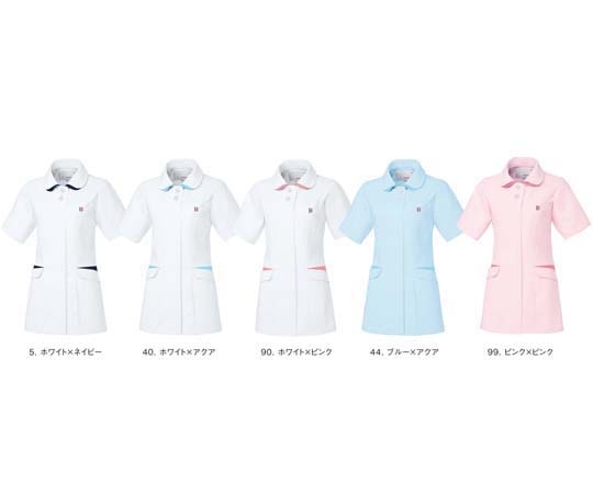 ルコックスポルティフ レディースジャケット 5 ホワイト×ネイビー 5L UQW1040 1枚(ご注文単位1枚)【直送品】