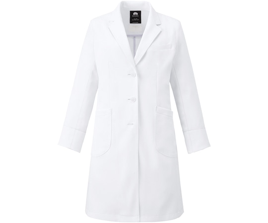 フォーク レディスコート ホワイト 3L 2537SG-1 1枚(ご注文単位1枚)【直送品】