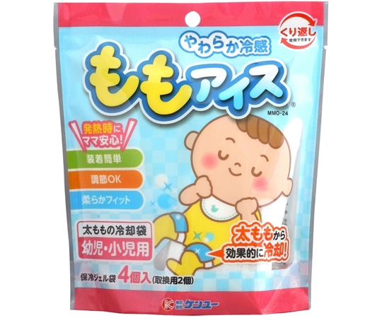 ケンユー ももアイス 24個入 MMO-24 1ケース（ご注文単位1ケース）【直送品】
