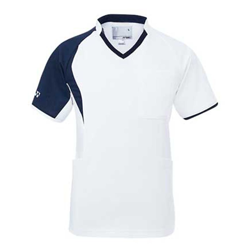 YONEX(トンボ) ネオスクラブ ホワイト L(身丈72cm) CY872-01 L 1枚(ご注文単位1枚)【直送品】