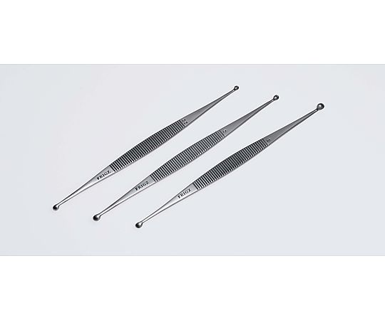 日本フリッツメディコ 歯科用両頭鋭匙 13.5cm 匙幅:3.5mm・4.0mm T008-5096 1個（ご注文単位1個）【直送品】