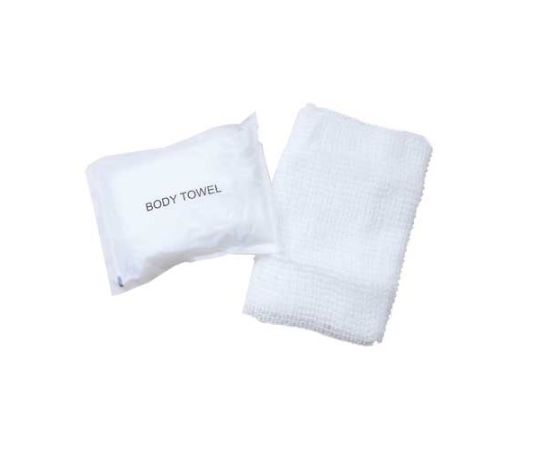 三和 ソフトボディタオル ホワイト 600個入 BT-1890-1W-N 1箱（ご注文単位1箱）【直送品】