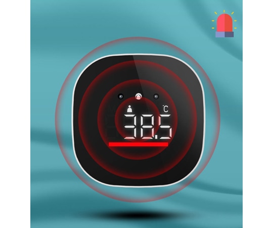 ビットストロング 消毒液オートディスペンサー搭載非接触式卓上検温スキャナー BS-Q9 1個(ご注文単位1個)【直送品】