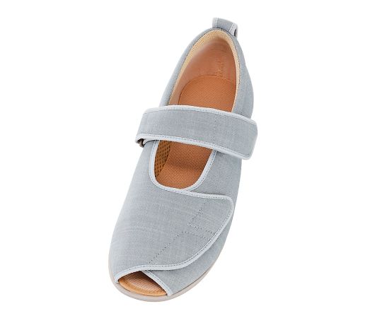 徳武産業 オープンマジックⅢ（3E） グレー 3L 1035 1足（ご注文単位1足）【直送品】