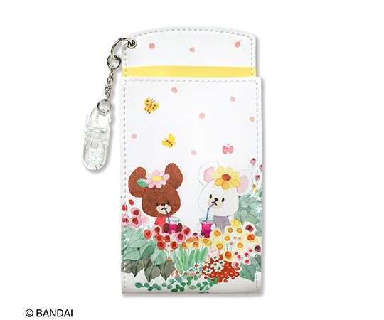 セントレディス くまのがっこう 胸ポケット用ペンケース colorful days イエロー ST-ZKU0021 1個（ご注文単位1個）【直送品】