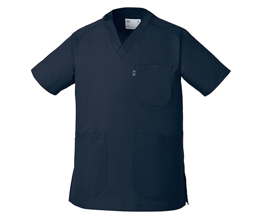 ミズノ（チトセ） 男女兼用スクラブ ダークネイビー 4L MZ0120-C50-4L 1枚（ご注文単位1枚）【直送品】