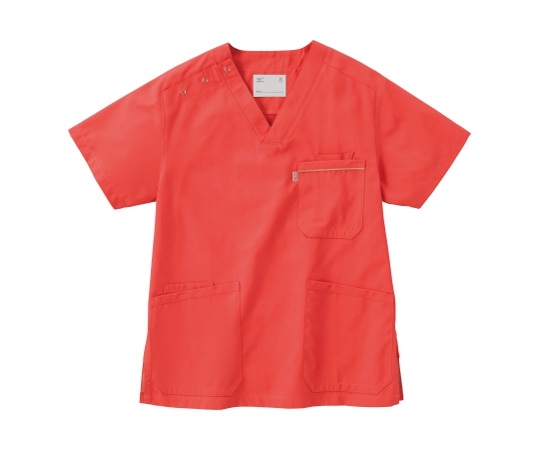 ミズノ（チトセ） 男女兼用スクラブ コーラル 3L MZ-0018 C-23 3L 1枚（ご注文単位1枚）【直送品】