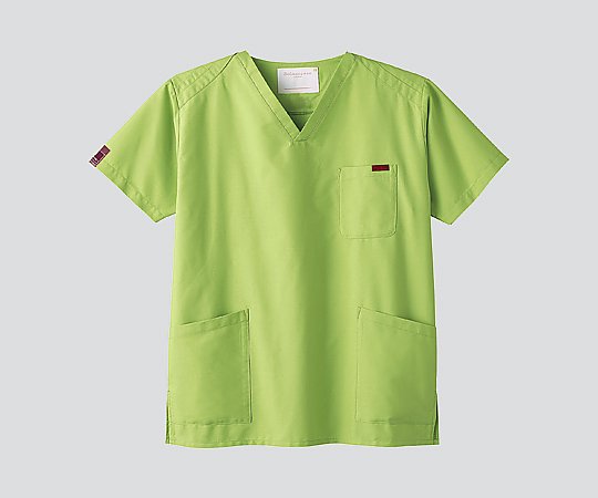 PANTONE（フォーク） スクラブ （男女兼用/右肩ホック式） ライム/LL 7000SC LL 1枚（ご注文単位1枚）【直送品】