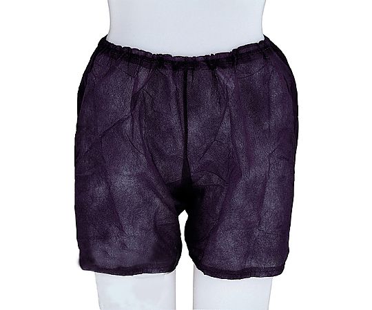 フィフティ・ヴィジョナリー ペーパートランクス（ブラック）1箱（500枚入） WN-006-BLK 1箱（ご注文単位1箱）【直送品】